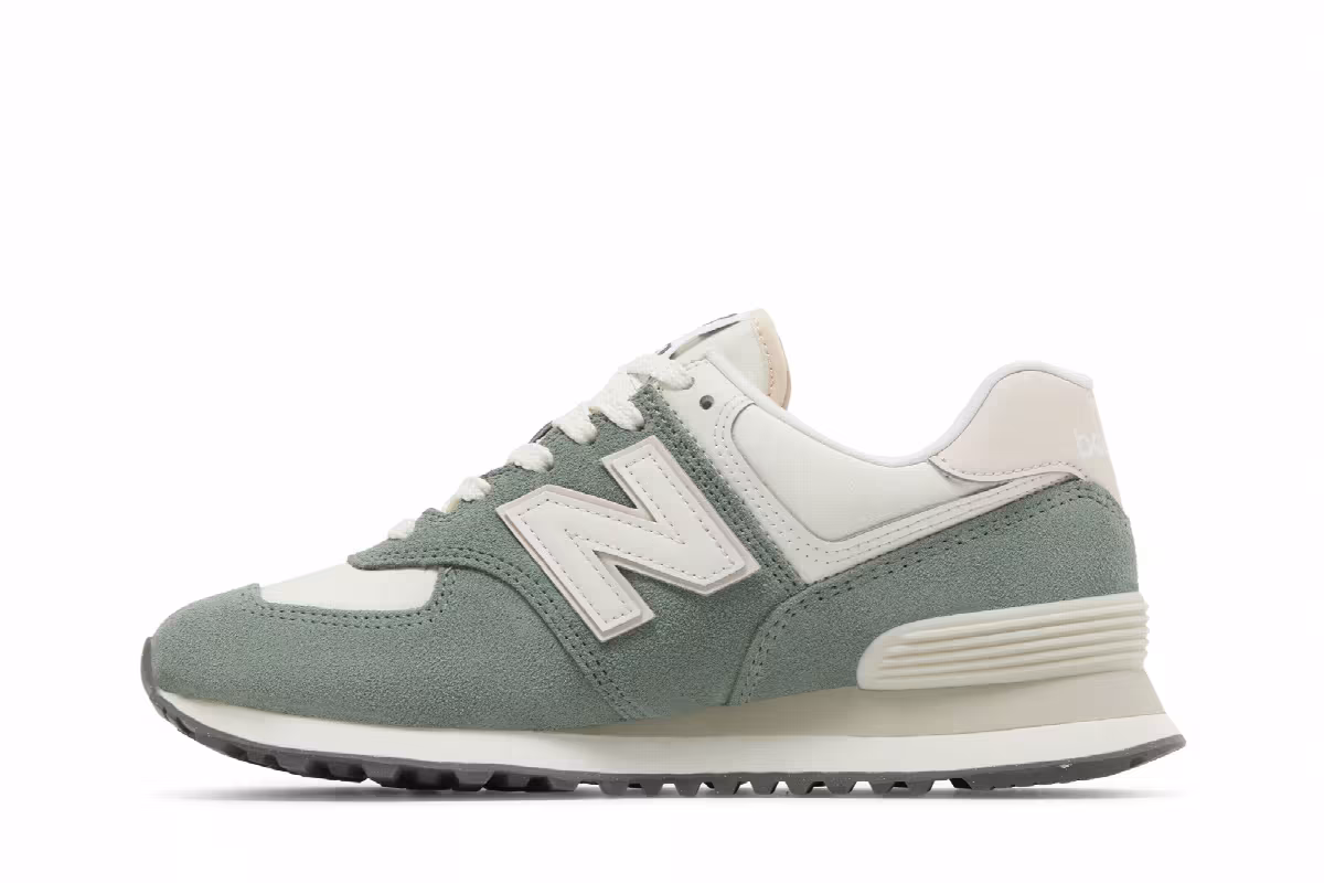 New Balance Women's 574 Dark Juniper, view 4