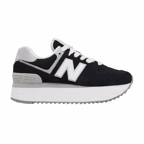 New Balance Wmns 574+ 'Black White'