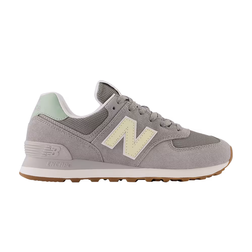 New Balance Women's 574 Grey Dawn Glow Sage