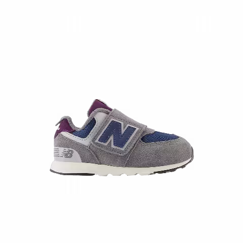 New Balance 574 New-B Hook & Loop Toddler Wide 'Castlerock Navy'