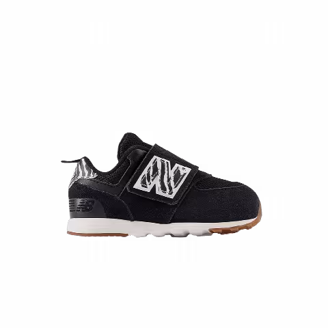 New Balance 574 New-B Hook & Loop Toddler 'Zebra'