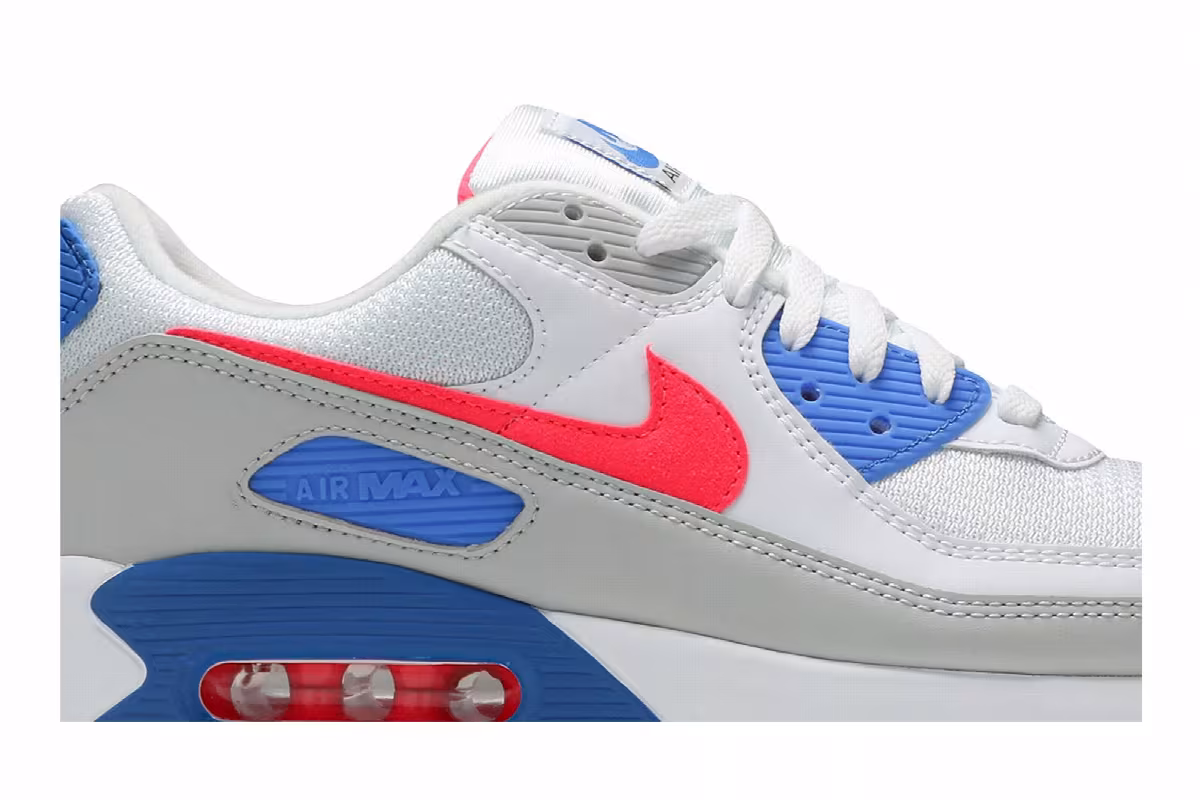 Nike Women's Air Max 90 Hot Coral, view 3