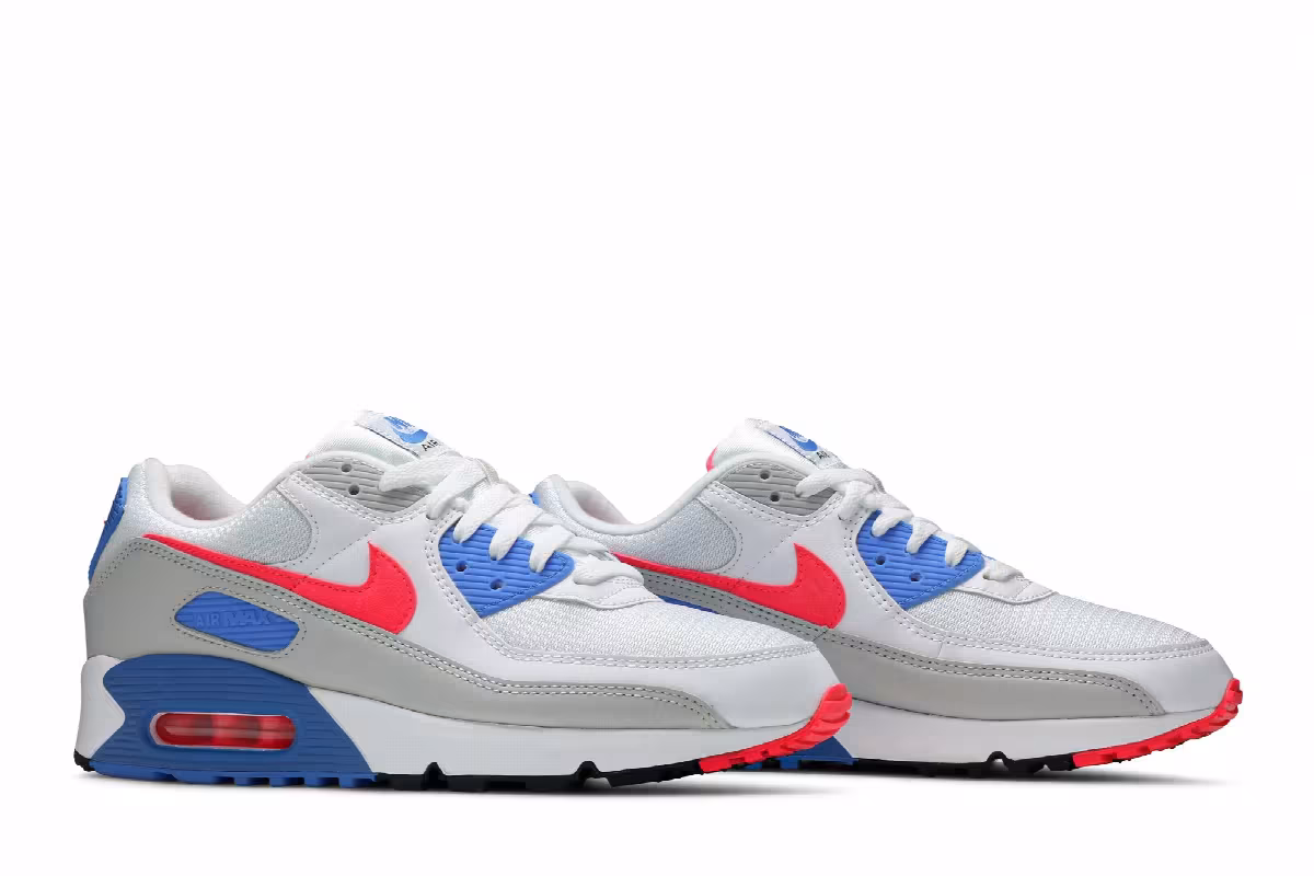 Nike Women's Air Max 90 Hot Coral, view 9