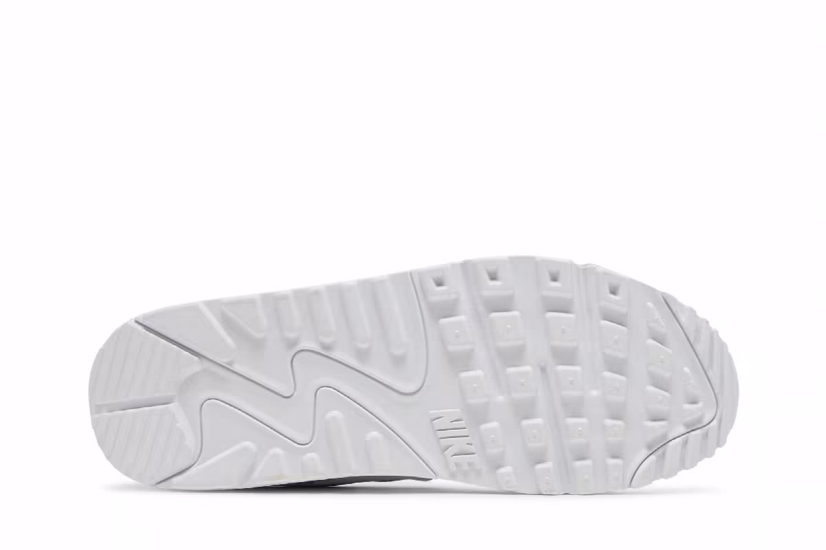 Nike Women's Air Max 90 White Black, view 5