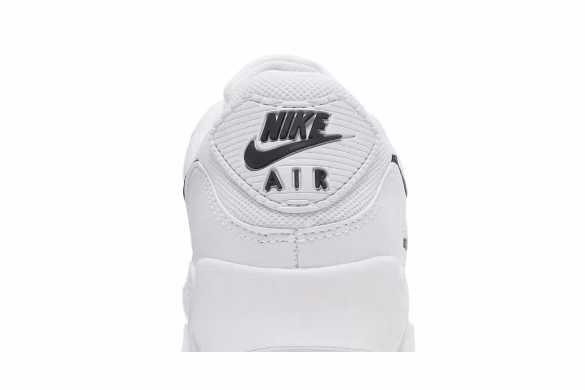 Nike Women's Air Max 90 White Black, view 8