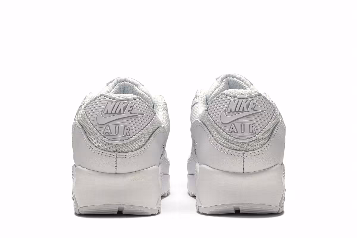 Nike Women's Air Max 90 White, view 7