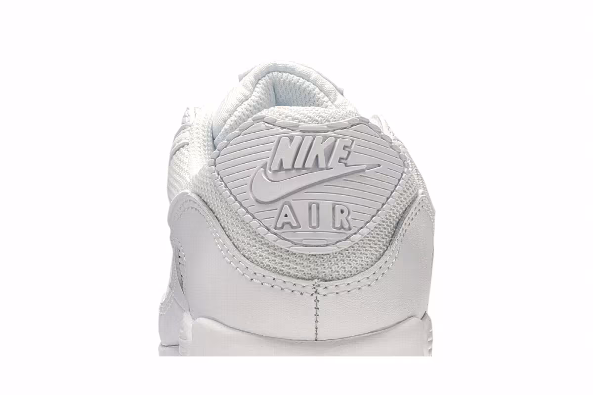 Nike Women's Air Max 90 White, view 8
