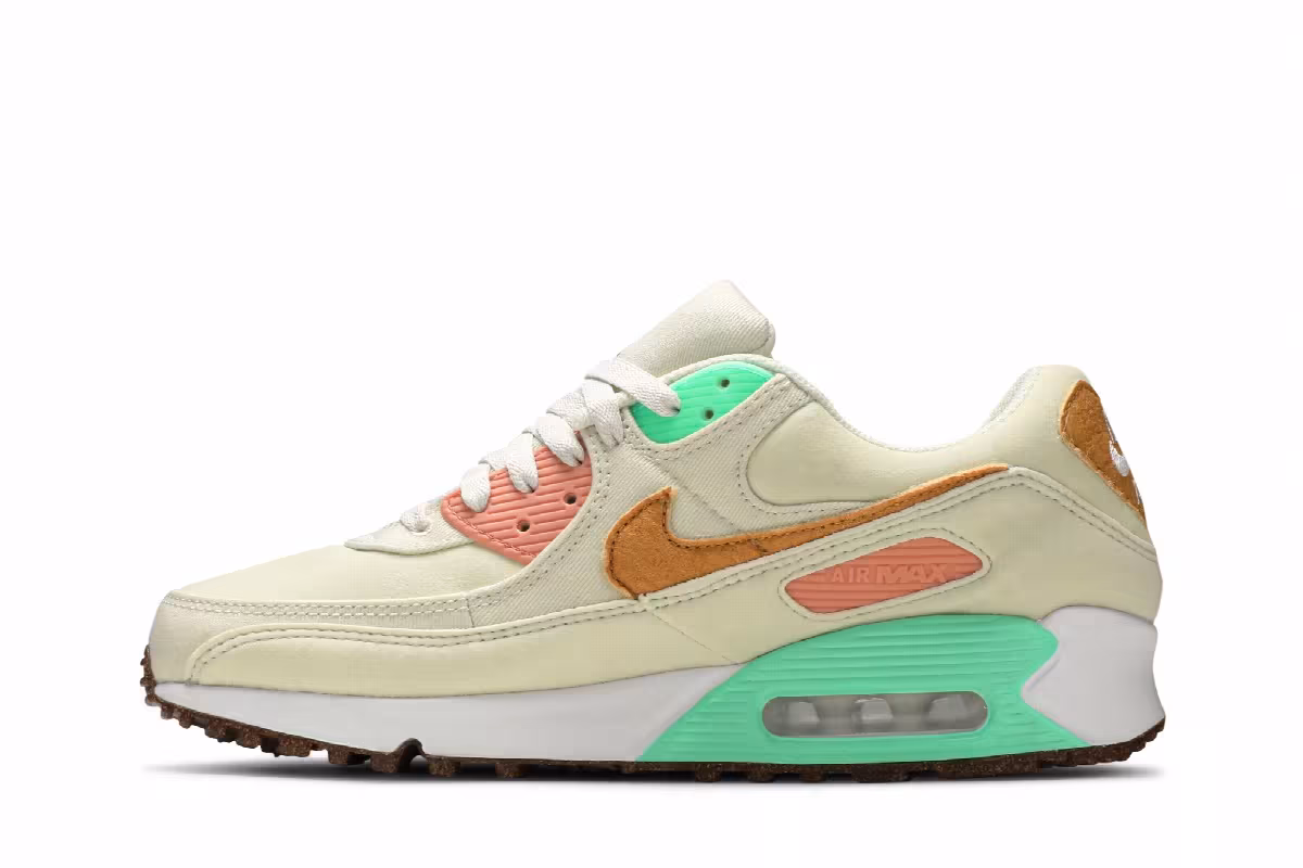 Nike Women's Air Max 90 Happy Pineapple, view 4