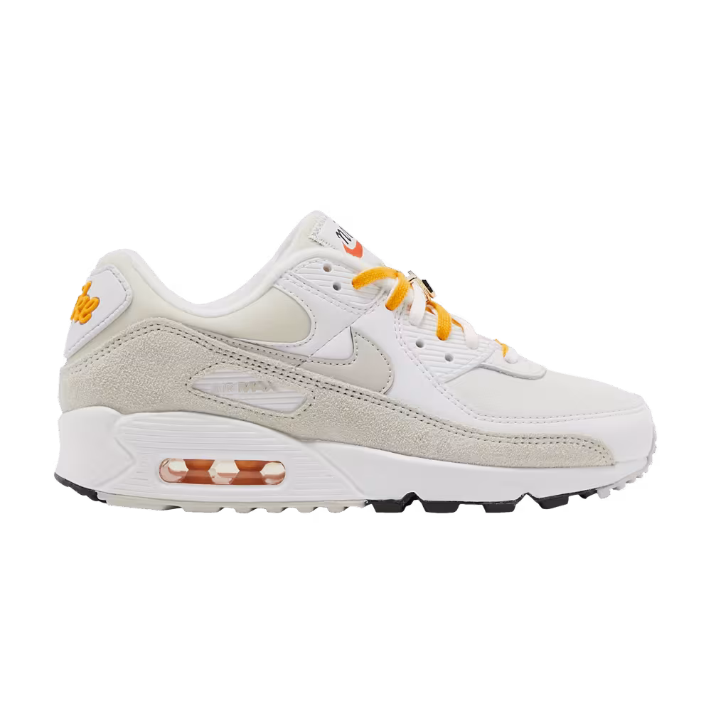 Nike Women's Air Max 90 SE First Use - White University Gold