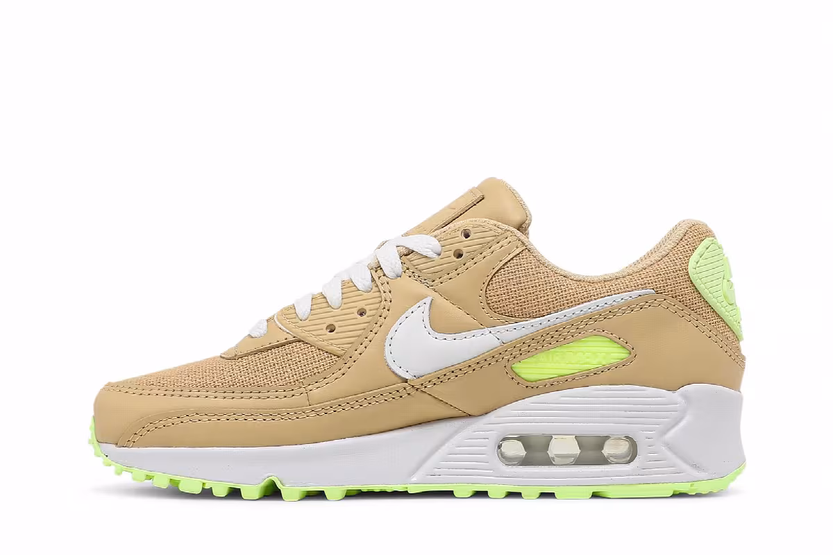 Nike Women's Air Max 90 Sesame, view 4