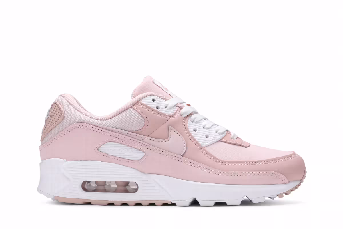 Nike Women's Air Max 90 Barely Rose, view 2
