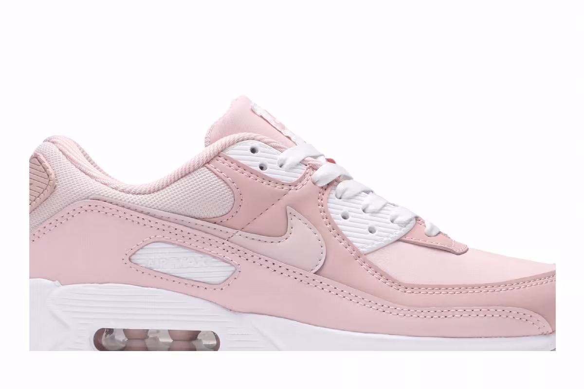 Nike Women's Air Max 90 Barely Rose, view 3