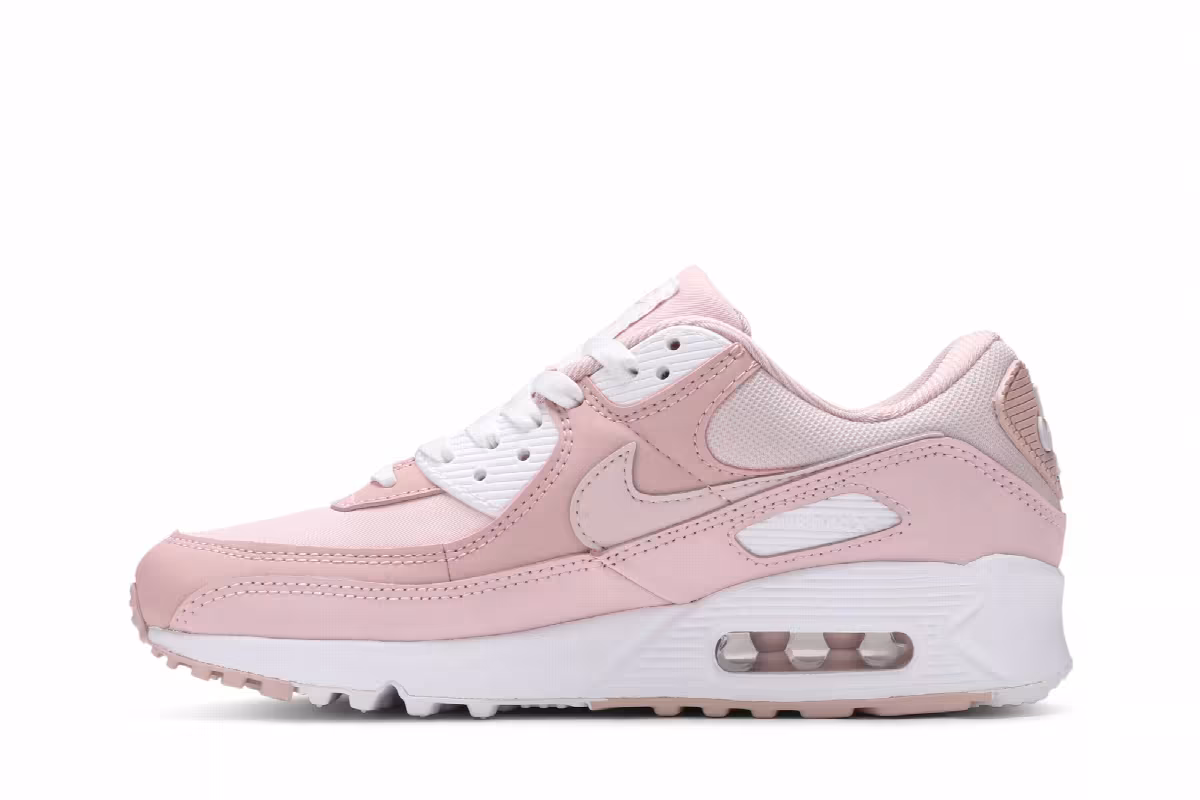 Nike Women's Air Max 90 Barely Rose, view 4