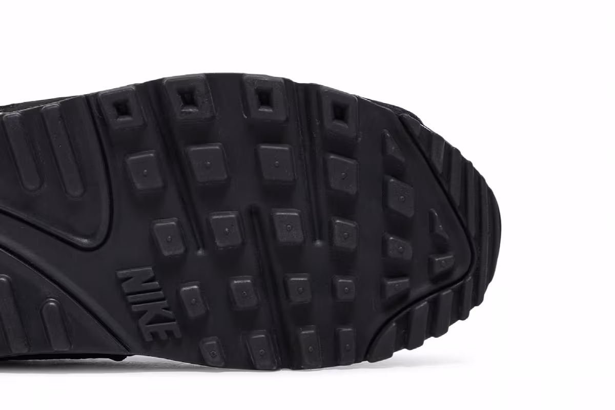 Nike Women's Air Max 90 Black White, view 6
