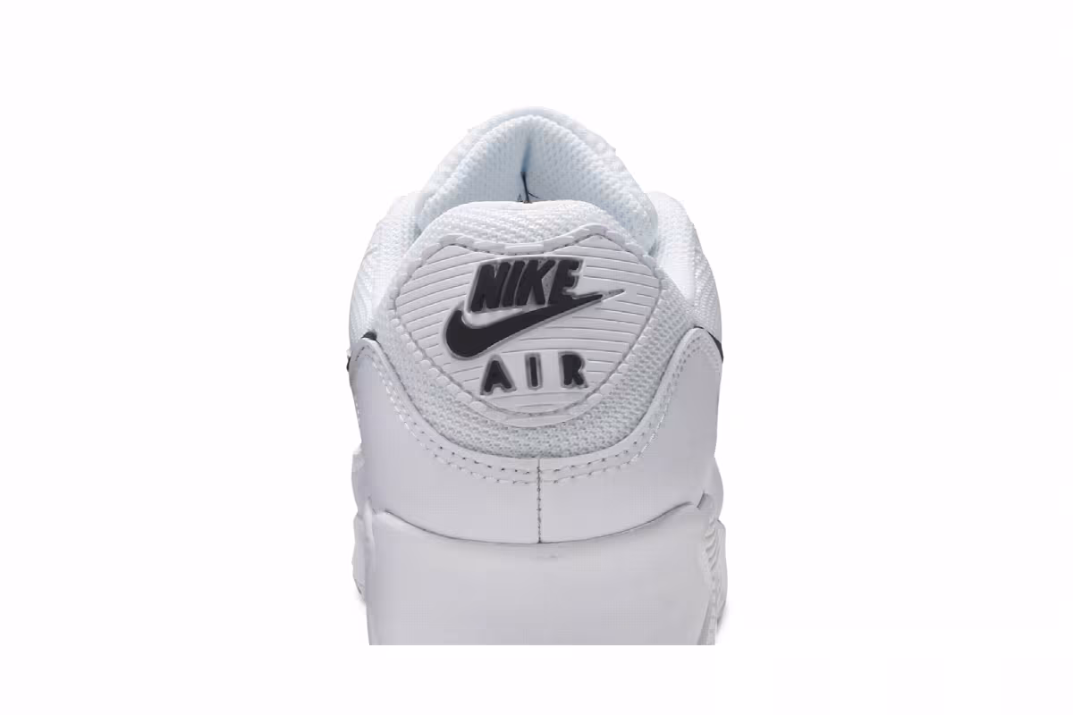 Nike Women's Air Max 90 White Black, view 8