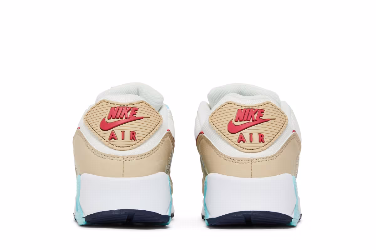 Nike Women's Air Max 90 Sail Copa, view 7