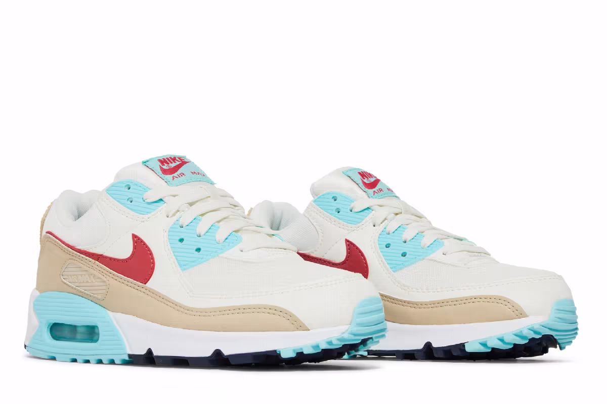 Nike Women's Air Max 90 Sail Copa, view 9
