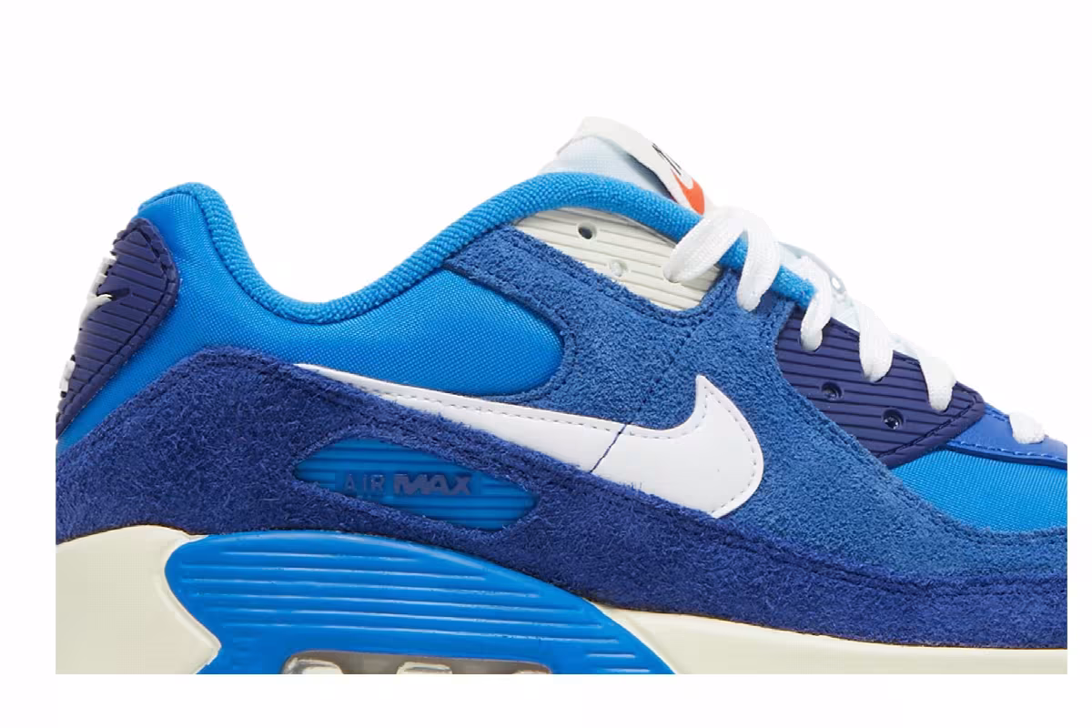 Nike Air Max 90 SE GS Signal Blue, view 3