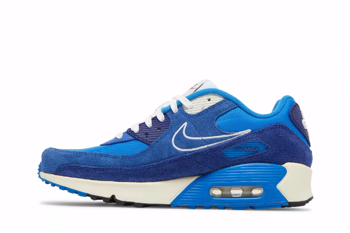 Nike Air Max 90 SE GS Signal Blue, view 4