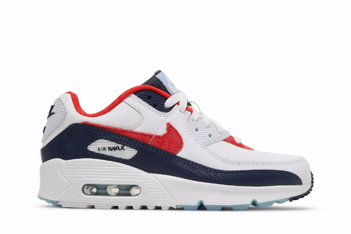 Nike Air Max 90 GS USA Denim, view 2