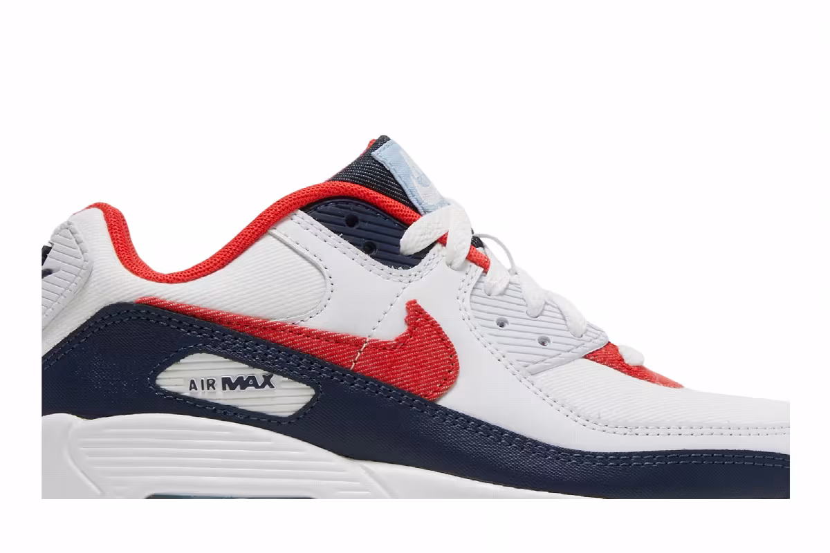 Nike Air Max 90 GS USA Denim, view 3
