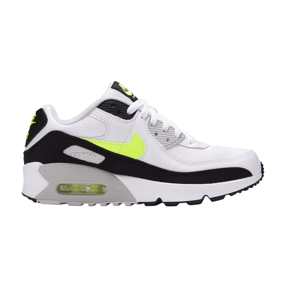 Nike Air Max 90 GS White Hot Lime