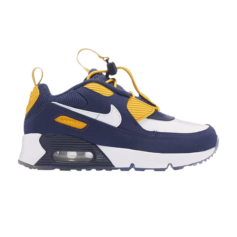 Nike Air Max 90 Toggle SE PS Midnight Navy University Gold