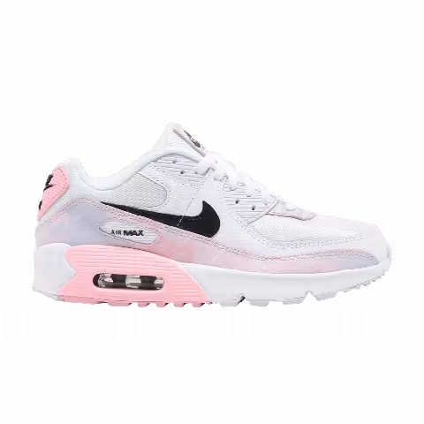 Nike Air Max 90 GS 'White Pink Tie-Dye'