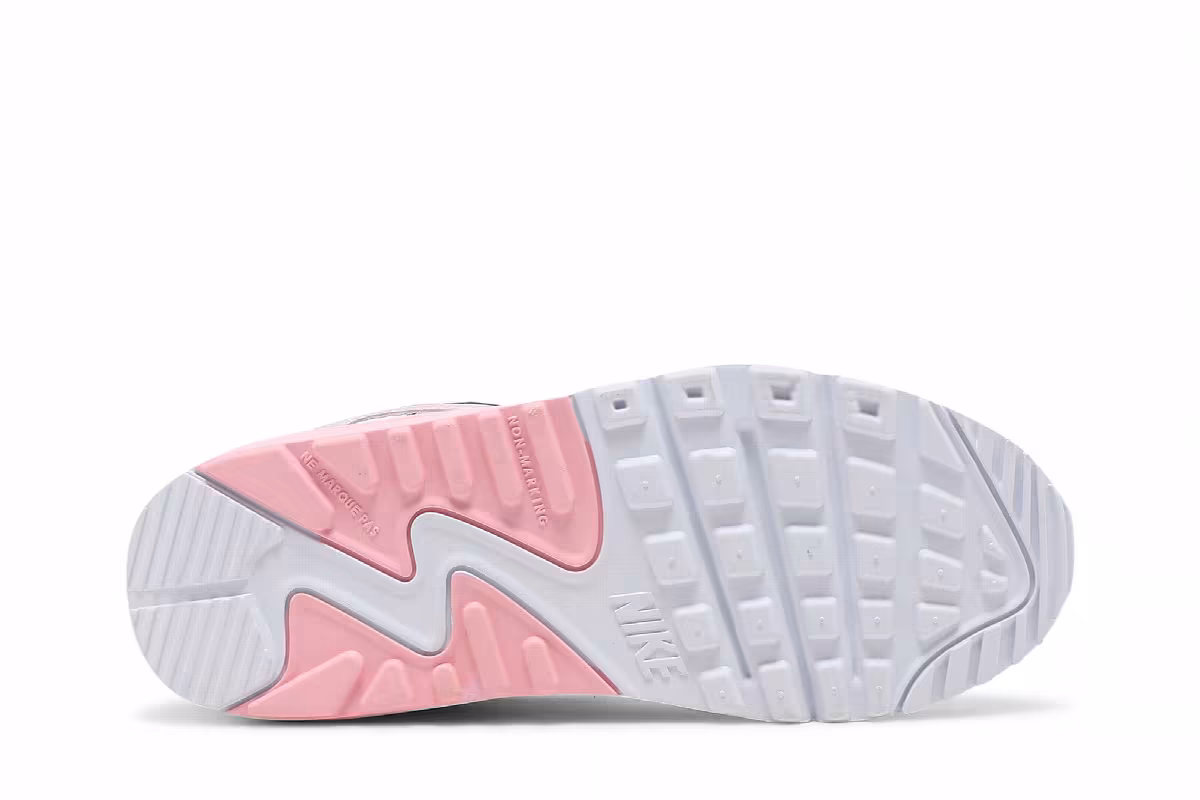 Nike Air Max 90 GS White Pink Tie-Dye, view 5