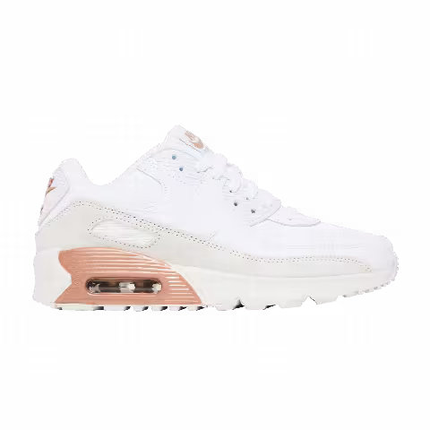 Nike Air Max 90 Leather GS 'White Metallic Red Bronze'