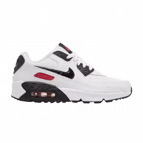 Nike Air Max 90 Leather SE GS 'White Very Berry'
