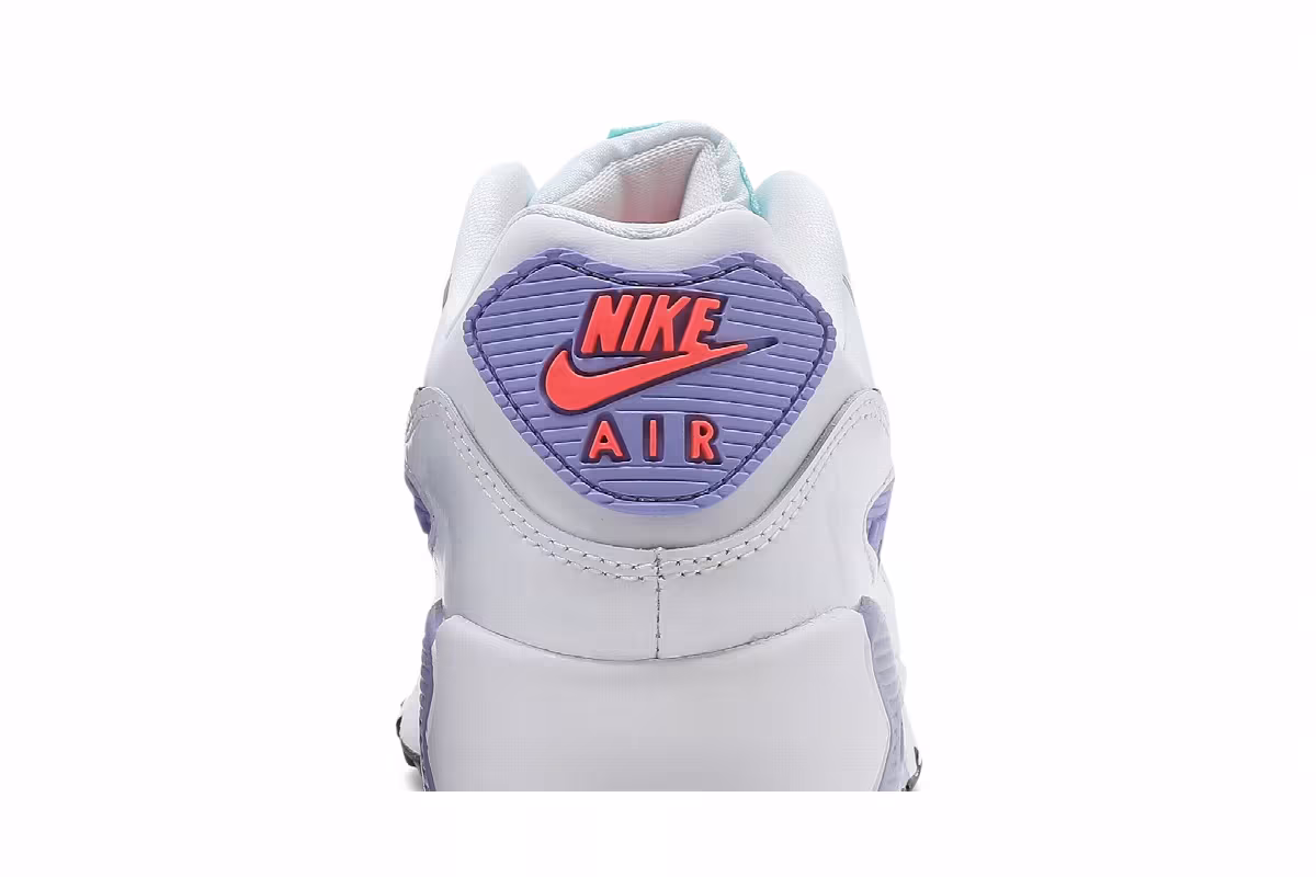 Nike Air Max 90 SE 2 GS White Dark Purple Dust, view 8