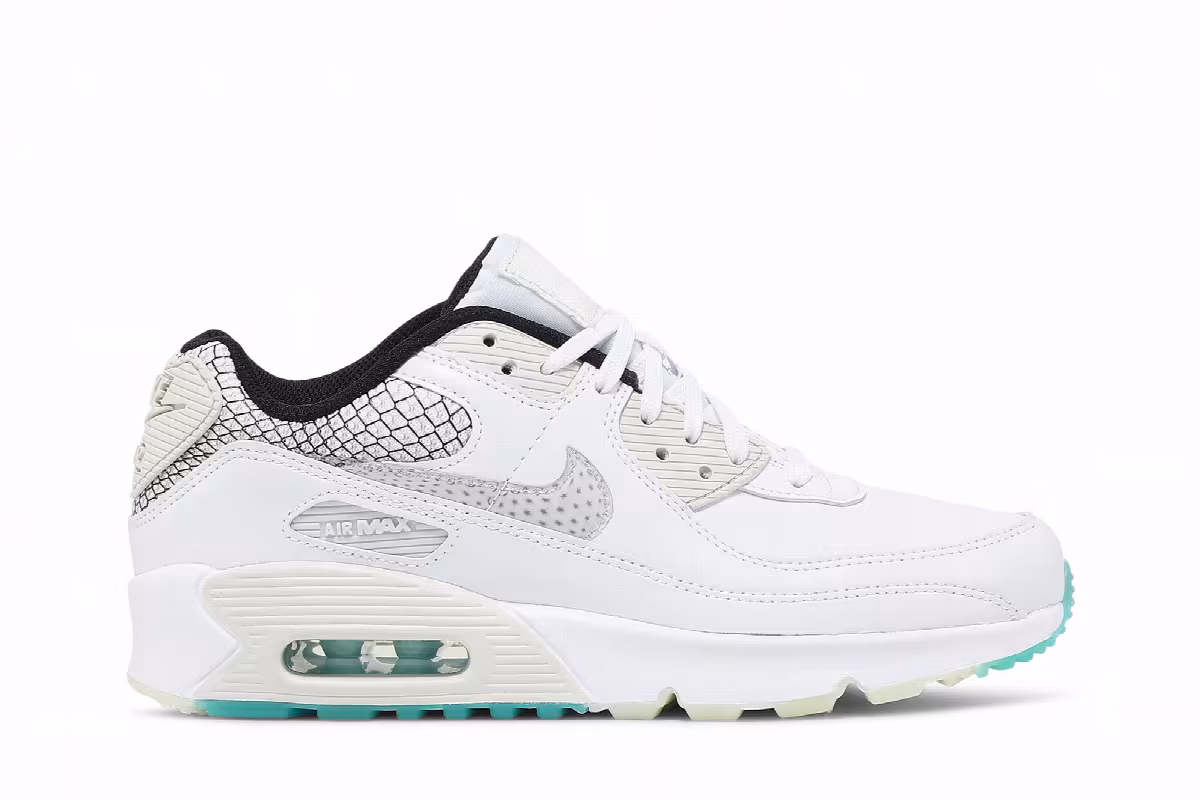 Nike Air Max 90 SE 2 GS White Glacier Ice, view 2
