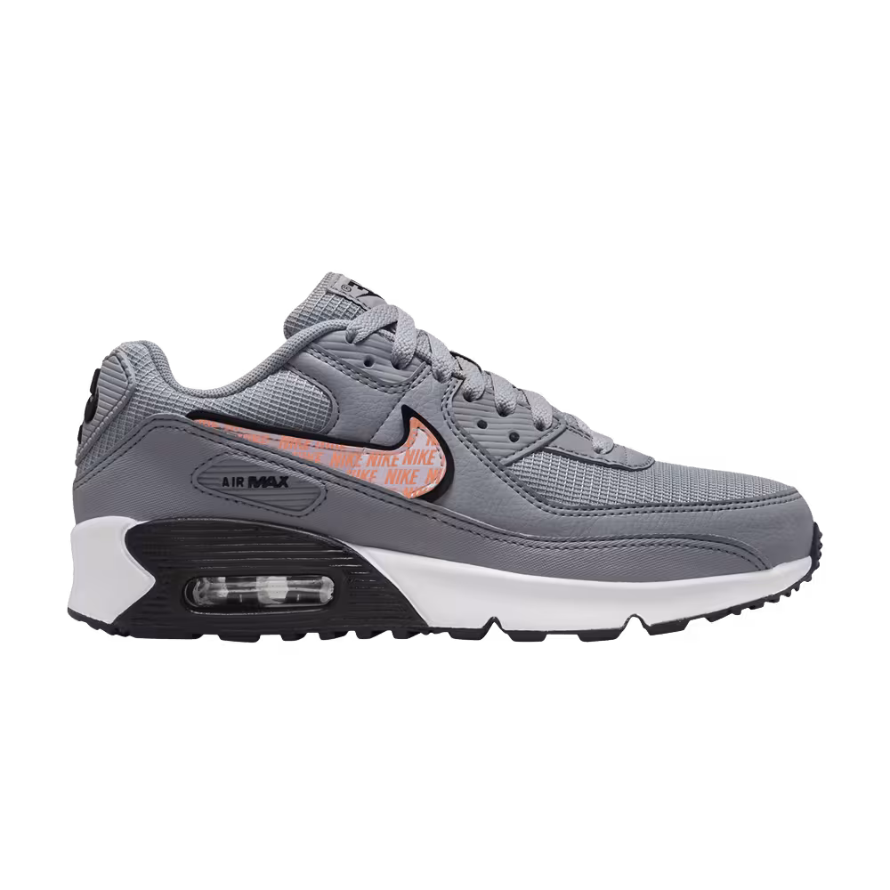Nike Air Max 90 Next Nature GS Wolf Grey Sunset Glow