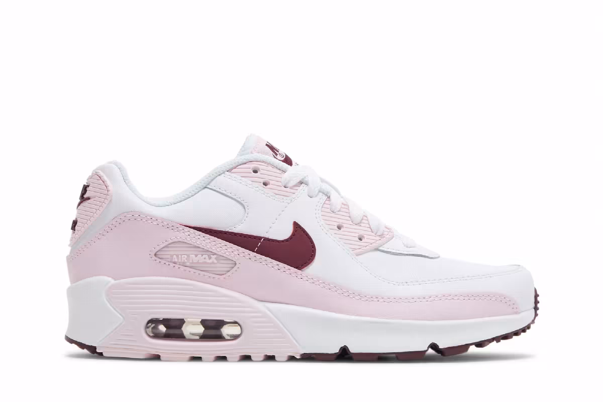 Nike Air Max 90 Leather GS Pink Foam, view 2