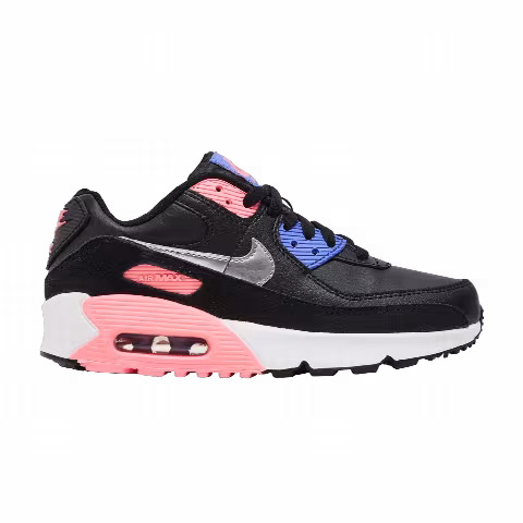 Nike Air Max 90 Leather GS 'Black Sunset Pulse'