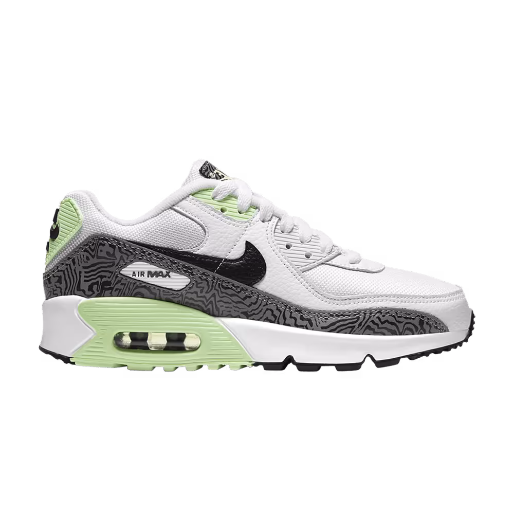 Nike Air Max 90 GS White Vapor Green