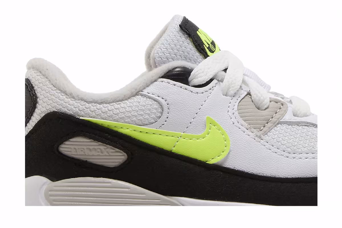 Nike Air Max 90 TD White Hot Lime, view 3