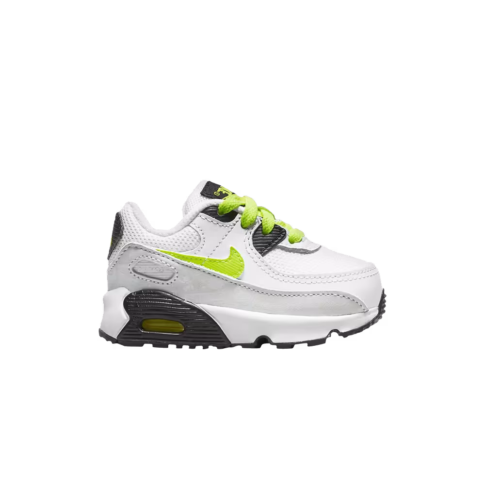 Nike Air Max 90 TD Reflective Logo - White Volt