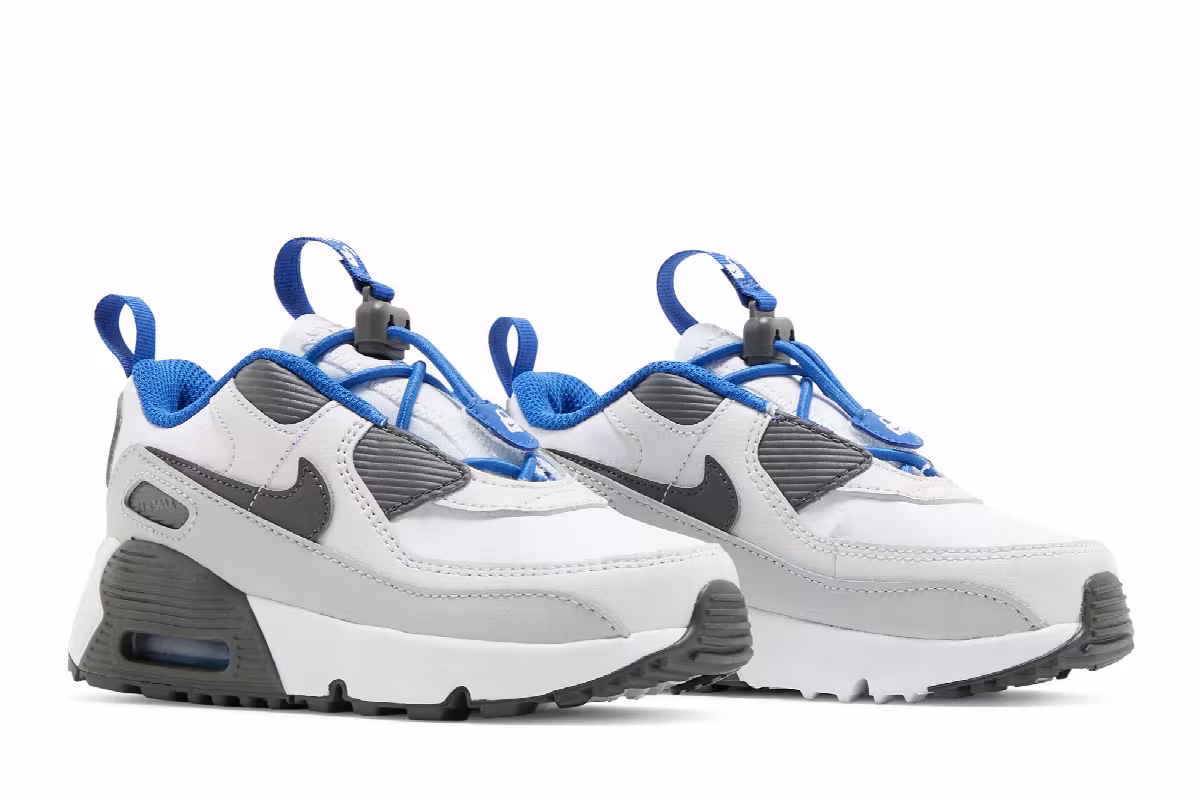 Nike Air Max 90 Toggle TD White Grey Fog, view 9