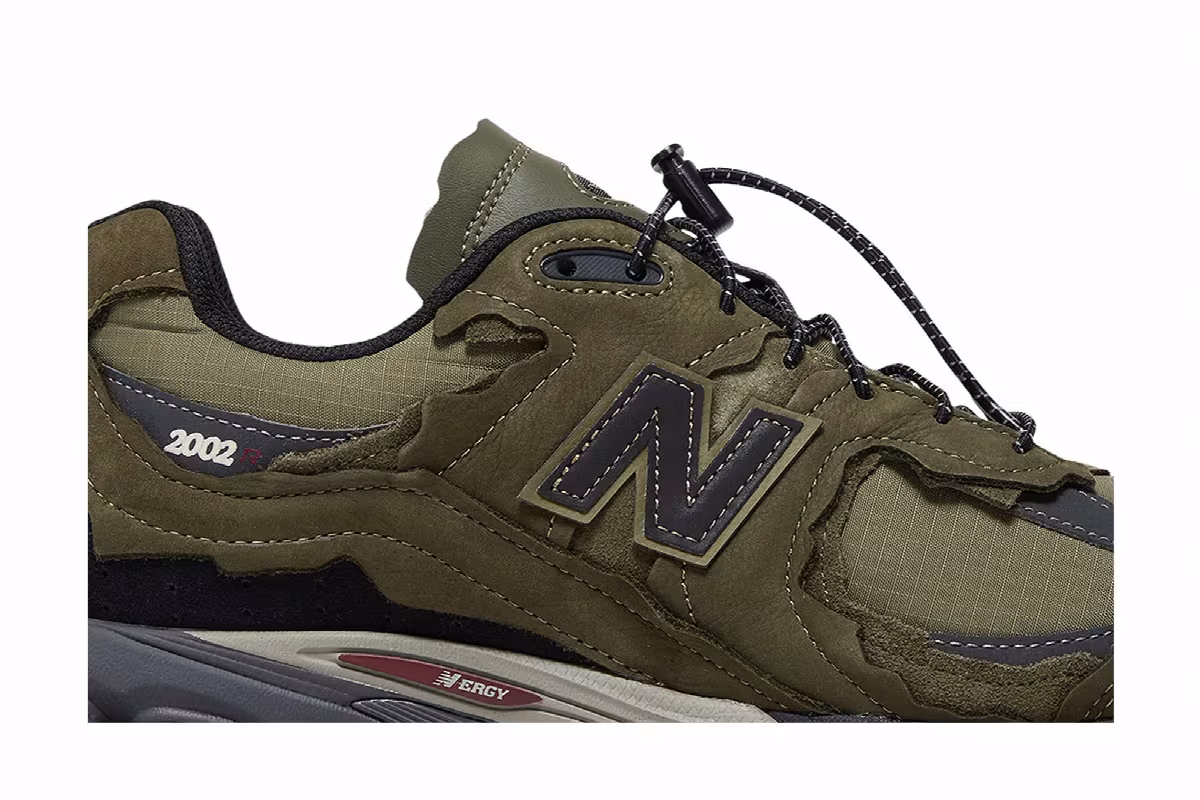 New Balance 2002R Protection Pack - Dark Moss, view 3