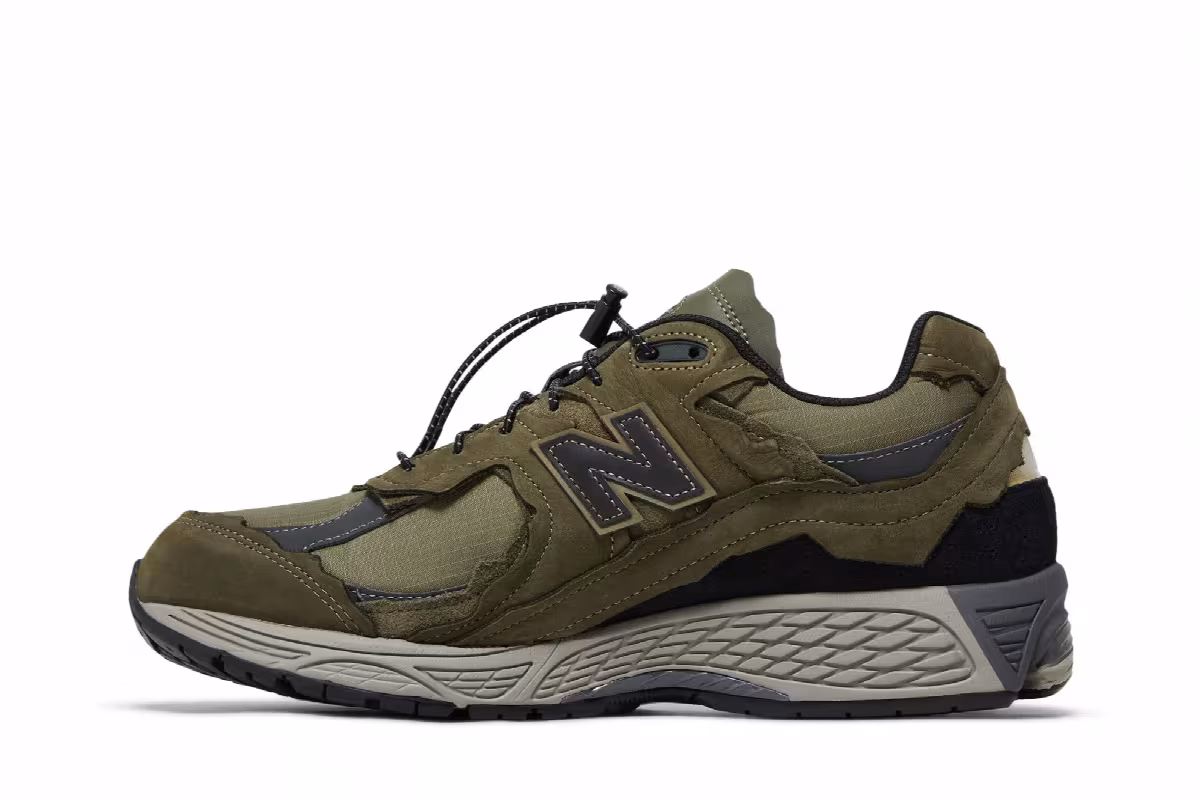 New Balance 2002R Protection Pack - Dark Moss, view 4