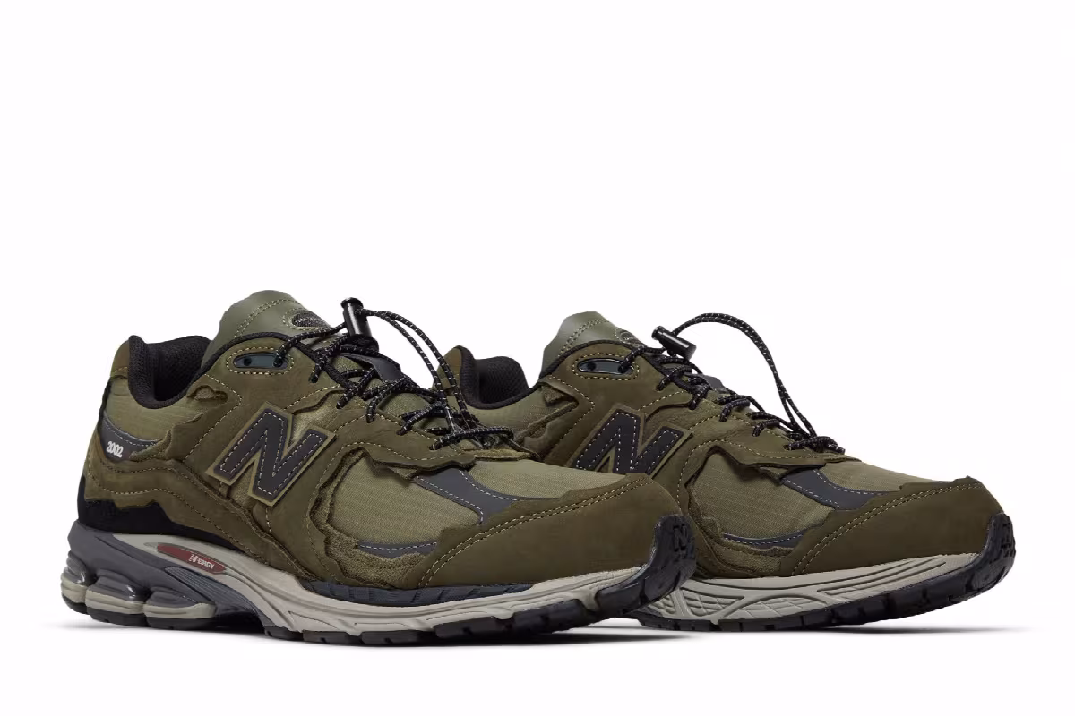 New Balance 2002R Protection Pack - Dark Moss, view 9