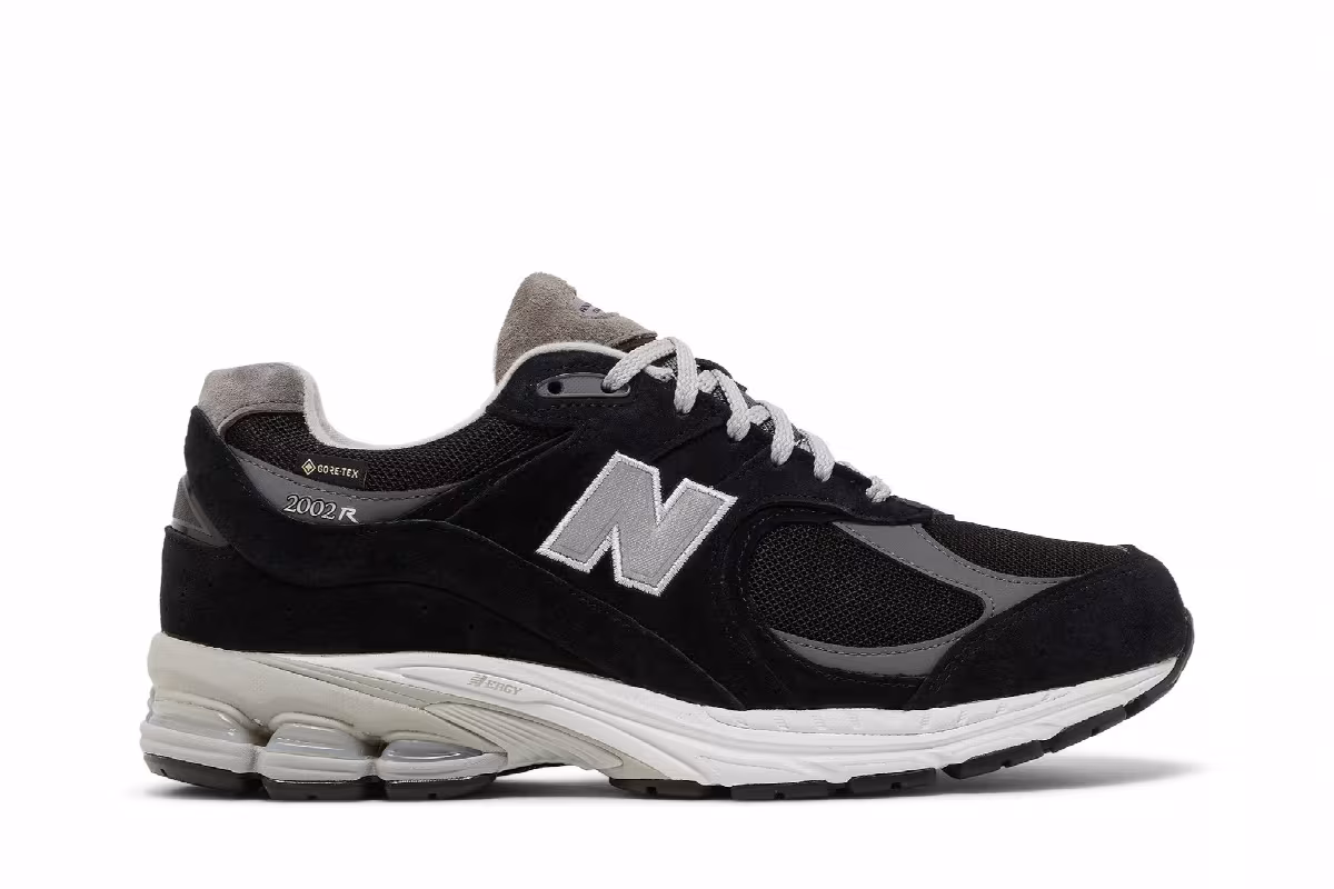 New Balance 2002R GORE-TEX Black Grey, view 2