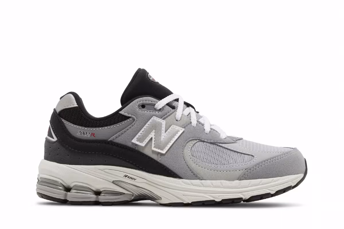 New Balance 2002R Slate Grey Black, view 2