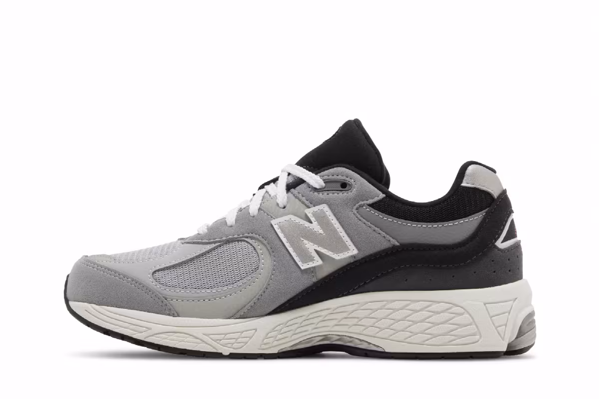 New Balance 2002R Slate Grey Black, view 4