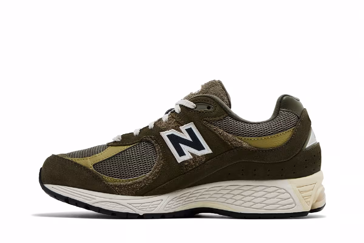 New Balance 2002R Dark Moss, view 4