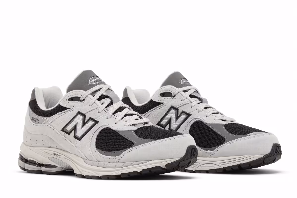 New Balance 2002R Black Grey, view 9