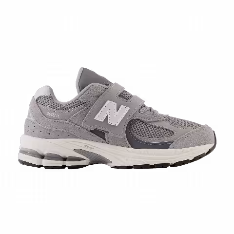 New Balance 2002R Hook & Loop Little Kid 'Steel Lead'