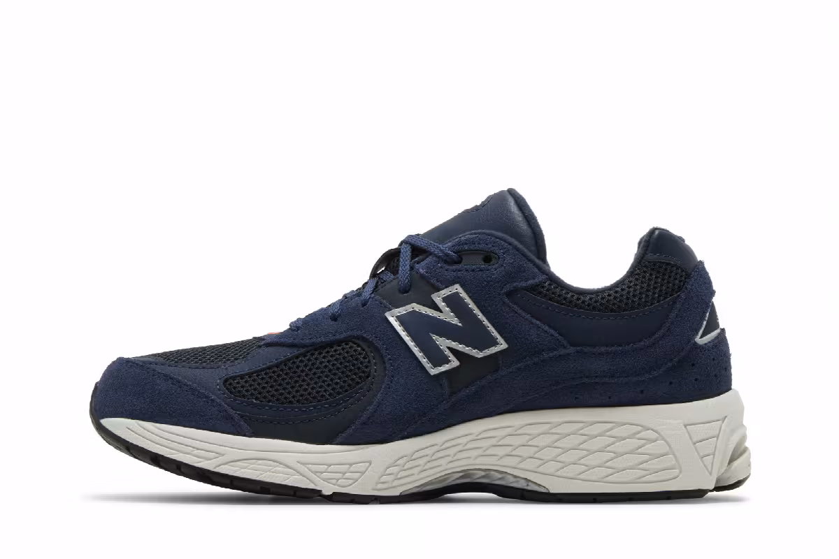 New Balance 2002R Big Kid Navy Outerspace, view 4